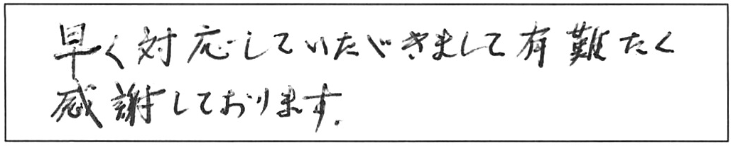 トイレ詰まり除去などの作業/80代男性