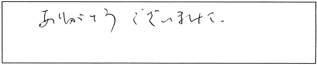 トイレ詰まり除去などの作業