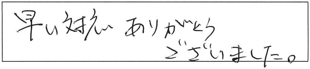 トイレ水漏れ修理などの作業/50代男性