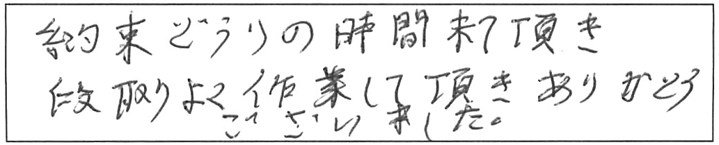 水栓廻り水漏れ修理などの作業/60代男性