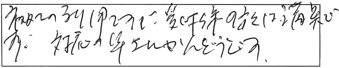 松江市比津が丘台所蛇口交換/60代女性